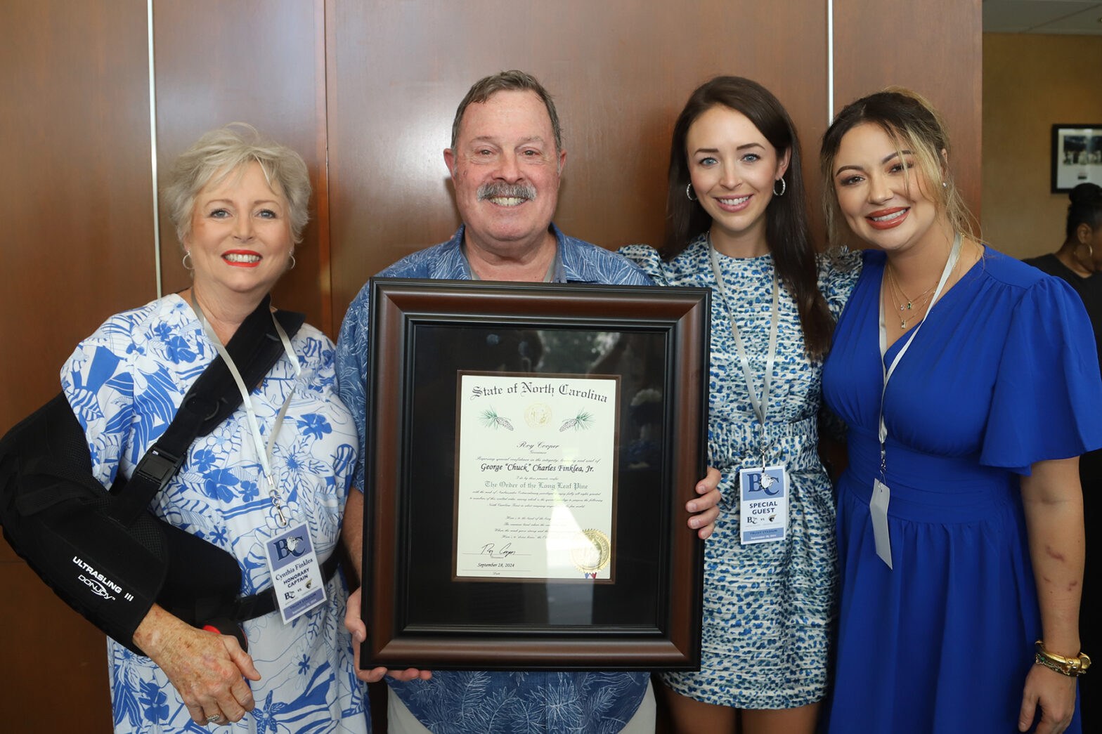 Featured image for post: Barton Alumnus and Trustee Chuck Finklea Awarded the Order of the Long Leaf Pine